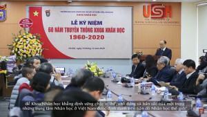 [Video] Lễ kỷ niệm 60 năm truyền thống Khoa Nhân học