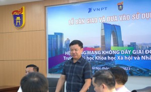 Phủ sóng mạng không dây tốc độ cao tại VNU-USSH: Mang tới giá trị tốt nhất cho người dạy và người học