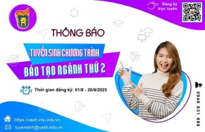 bet365 football
 Tuyển sinh chương trình đào tạo thứ 2 năm học 2023 - 2024 (đợt 1)