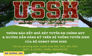 bet365 football
 kết quả xét tuyển đại học chính quy và hướng dẫn đăng ký trên hệ thống tuyển sinh của Bộ GD-ĐT với các phương thức tuyển sinh 301, 303, 401, 500 (SAT, A-LEVEL, ĐGNL-ĐHQGHCM) năm 2023