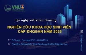 bet365 football
 Hội nghị xét khen thưởng NCKHSV cấp ĐHQGHN năm 2023