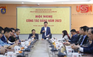 Hội nghị công tác Đảng năm 2023: Nhìn thẳng, nhìn thật và triển khai quyết liệt các vấn đề trọng tâm trong năm học 2023-2024