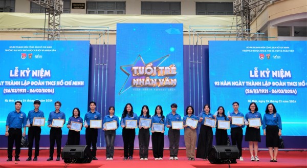 Lễ kỉ niệm 93 năm Ngày thành lập ĐTN Cộng sản Hồ Chí Minh: vinh danh vẻ đẹp trí tuệ, tài năng và tinh thần nhân văn của tuổi trẻ VNH-USSH