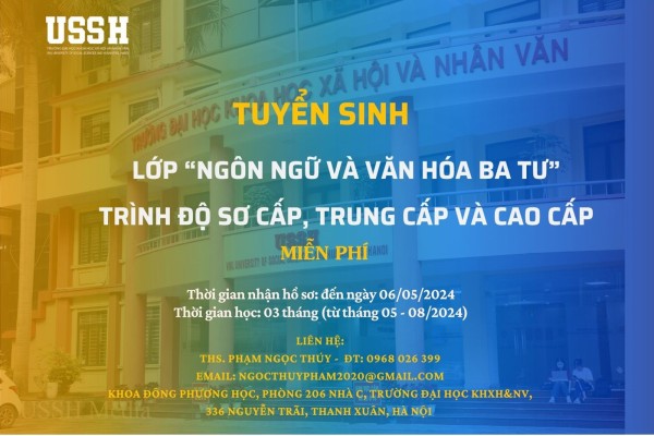 bet365 football
 tuyển sinh lớp “Ngôn ngữ và văn hóa Ba Tư” trình độ Sơ cấp, Trung cấp và Cao cấp