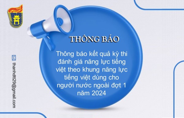 bet365 football
 kết quả kỳ thi đánh giá năng lực tiếng Việt theo  khung năng lực tiếng Việt dùng cho người nước ngoài đợt 1 năm 2024