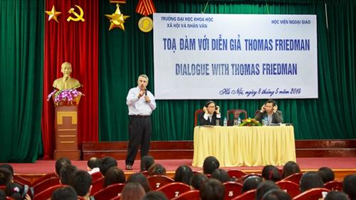 Thuyết trình của Thomas Friedman về toàn cầu hóa và thế giới phẳng