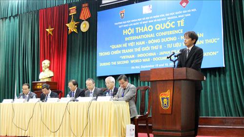 Hội thảo quốc tế “Quan hệ Việt Nam – Đông dương – Nhật bản thời kỳ chiến tranh thế giới thứ II – Tư liệu và nhận thức”