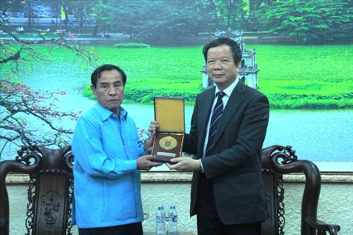 Thúc đẩy quan hệ khoa học và công nghệ với Cộng hòa dân chủ nhân dân Lào