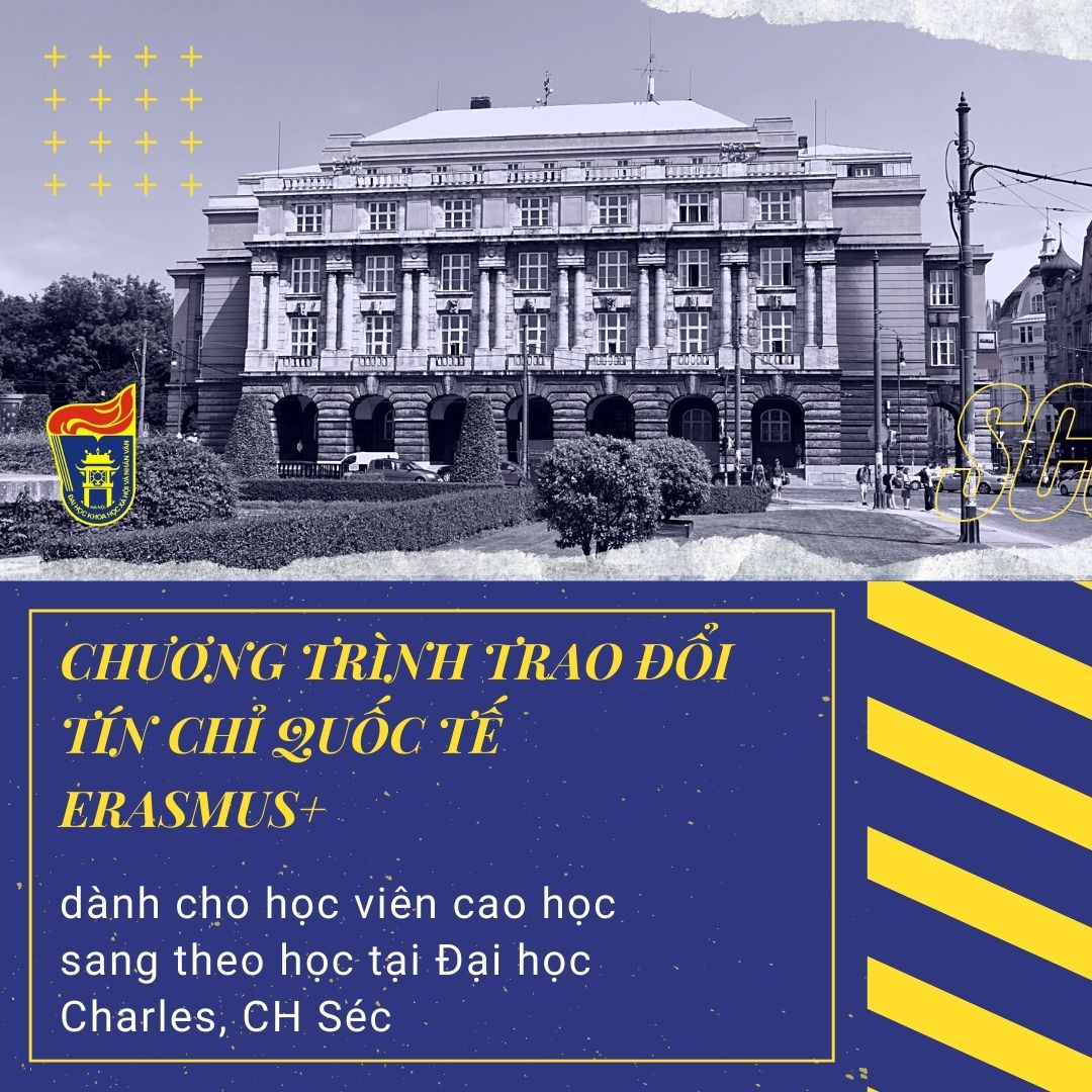 2021 20 05 Chương trình trao đổi tín chỉ Eramus+ ĐH Charles, CH Séc